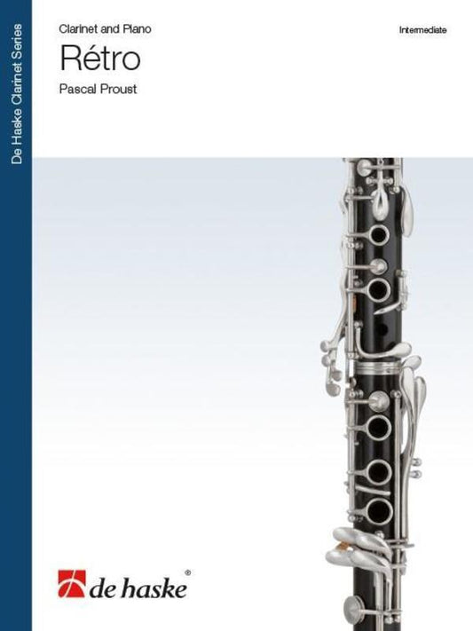 Proust - Retro Clarinet/Piano (Softcover Book)