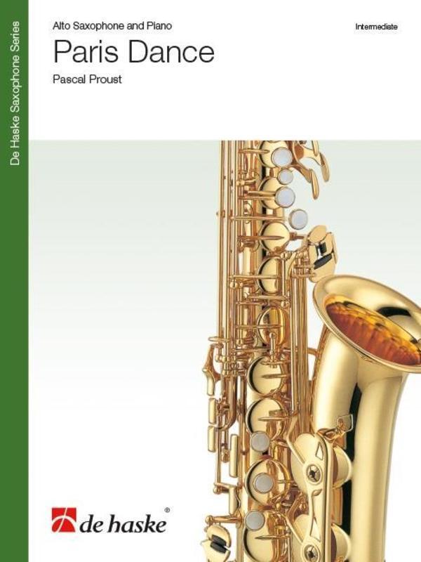 Proust - Paris Dance Alto Sax/Piano (Softcover Book)