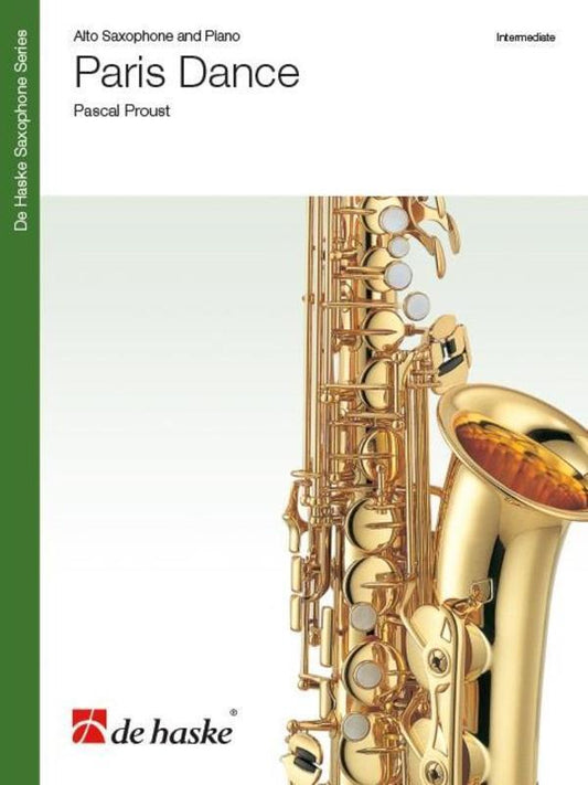 Proust - Paris Dance Alto Sax/Piano (Softcover Book)