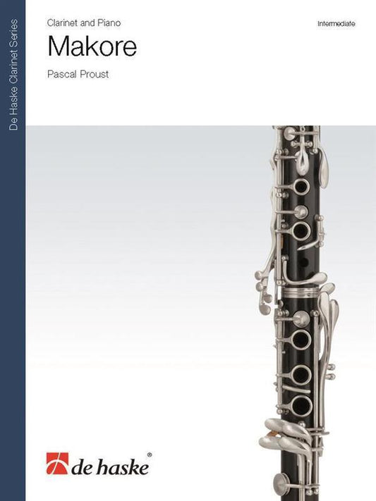 Proust - Makore Clarinet/Piano (Softcover Book)