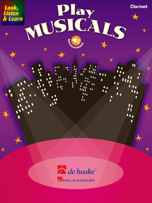 Look Listen And Learn Play Musicals Clarinet Book/Online Audio Book