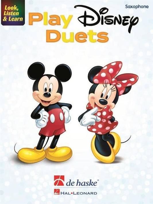 Look, Listen & Learn Play Disney Duets for Saxophone