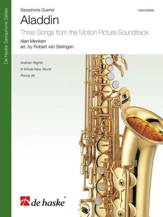 Aladdin Saxophone Quartet - 3 Songs from Movie Soundtrack by Robert van Beringen