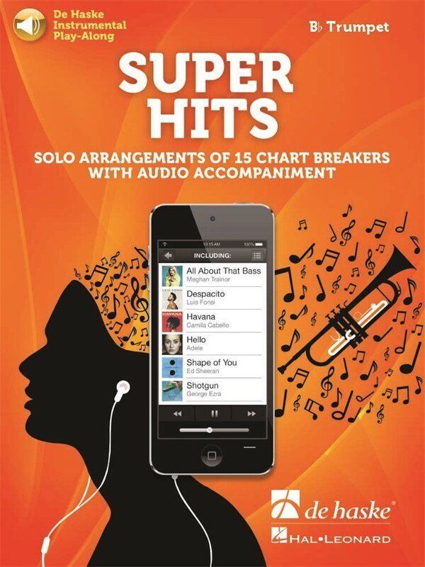 Super Hits Trumpet Play-Along Book
