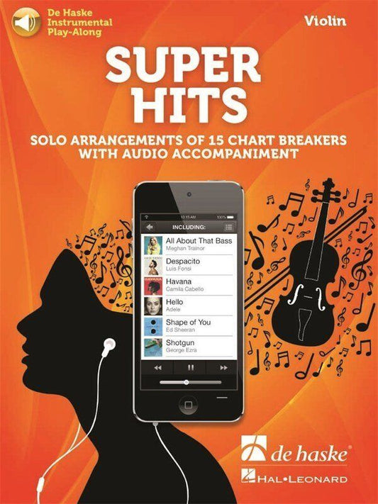 Super Hits Violin Play-Along Book