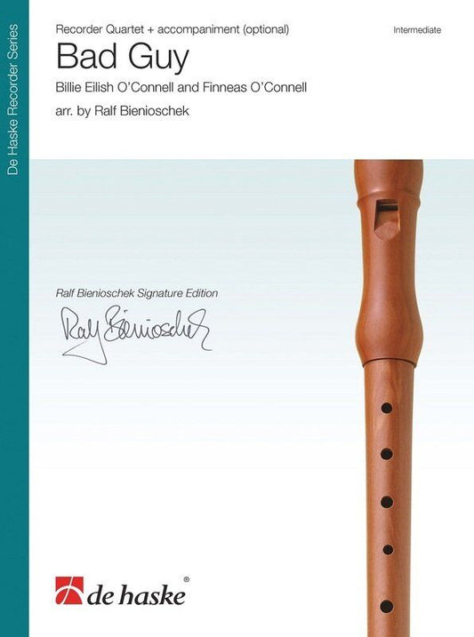 Bad Guy Recorder Quartet SC/PTS