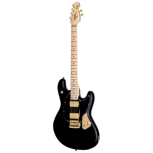 Sterling by Music Man SBMM SR Jared Dines - Black with Gold Hardware Electric Guitar