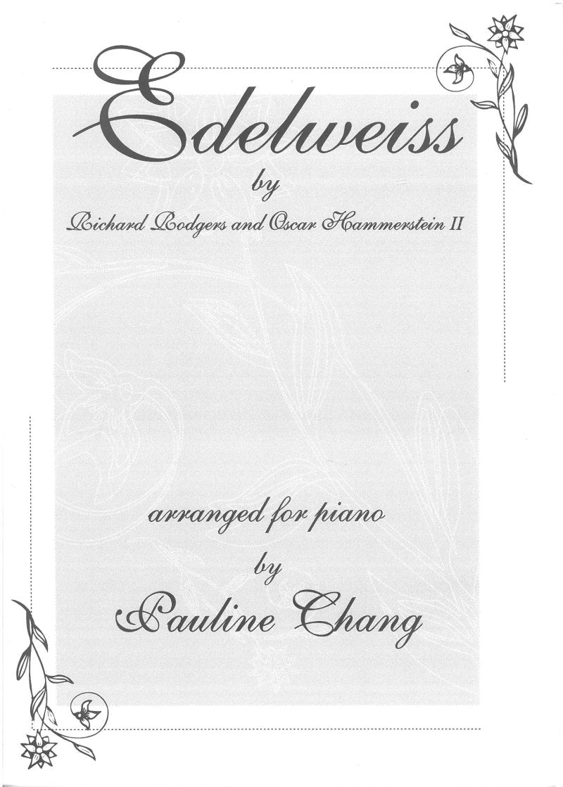 Edelweiss For Piano (Diva Publications)