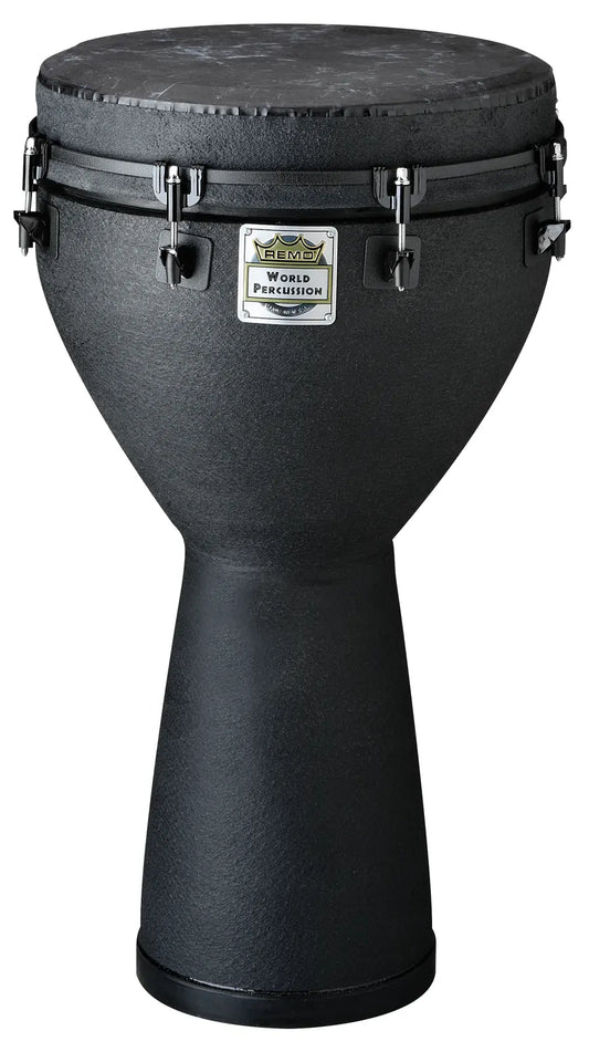 Remo 14 Inch Djembe Key-Tuned Black Earth Skyndeep HD