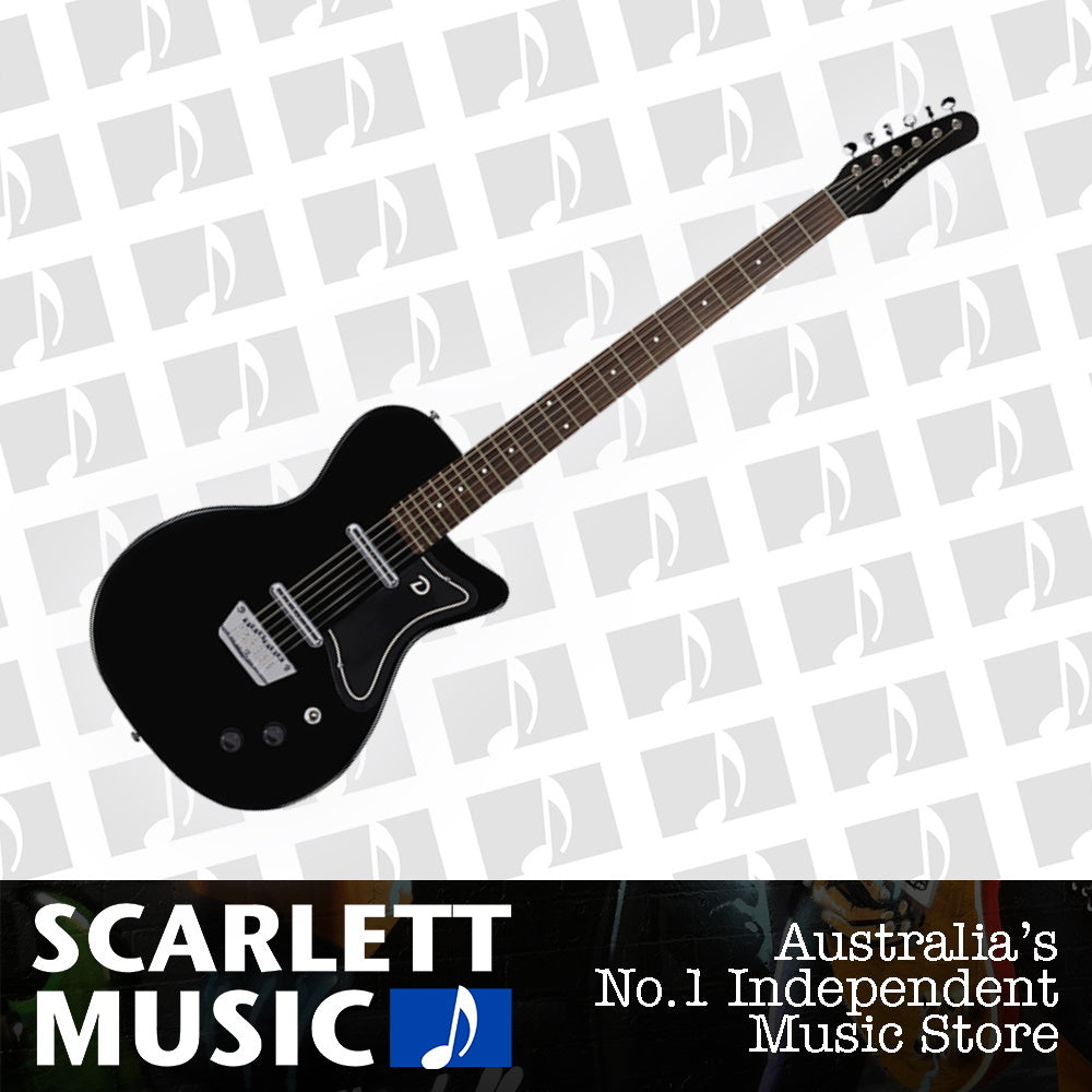Danelectro Stock '56 Electric Guitar Black — view 2