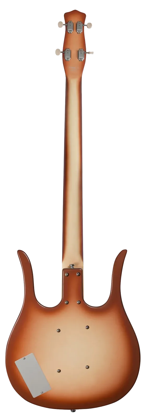 Danelectro 58 Long Horn Bass - Copper Burst 29¾" Scale — view 2