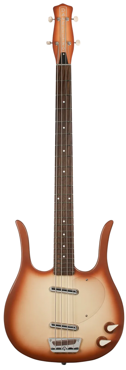 Danelectro 58 Long Horn Bass - Copper Burst 29¾" Scale