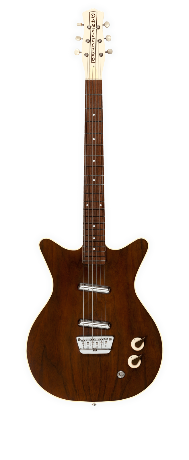 Danelectro '59 Divine Electric Guitar Dark Walnut