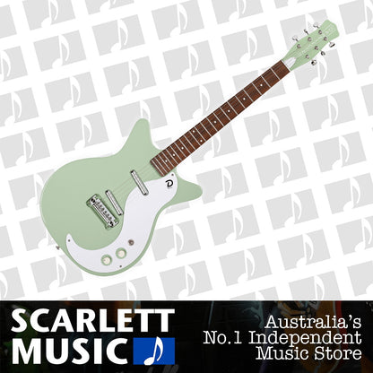 Danelectro '59M NOS+ Electric Guitar Keen Green — view 2