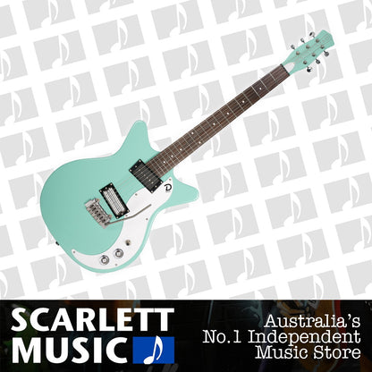 Danelectro 59XT Electric Guitar Aqua Blue — view 2