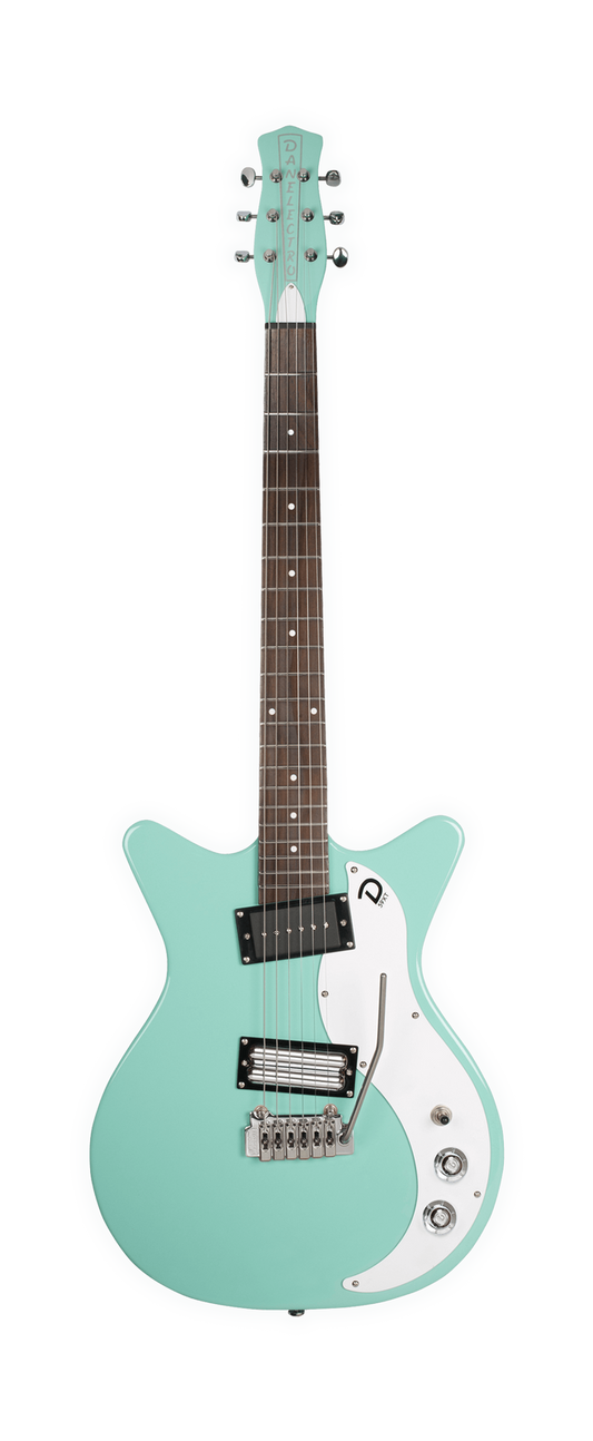 Danelectro 59XT Electric Guitar Aqua Blue