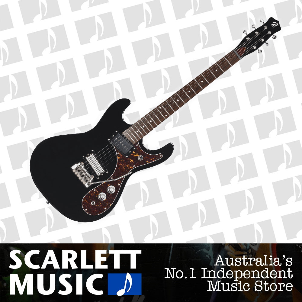 Danelectro '64XT Electric Guitar Gloss Black — view 2