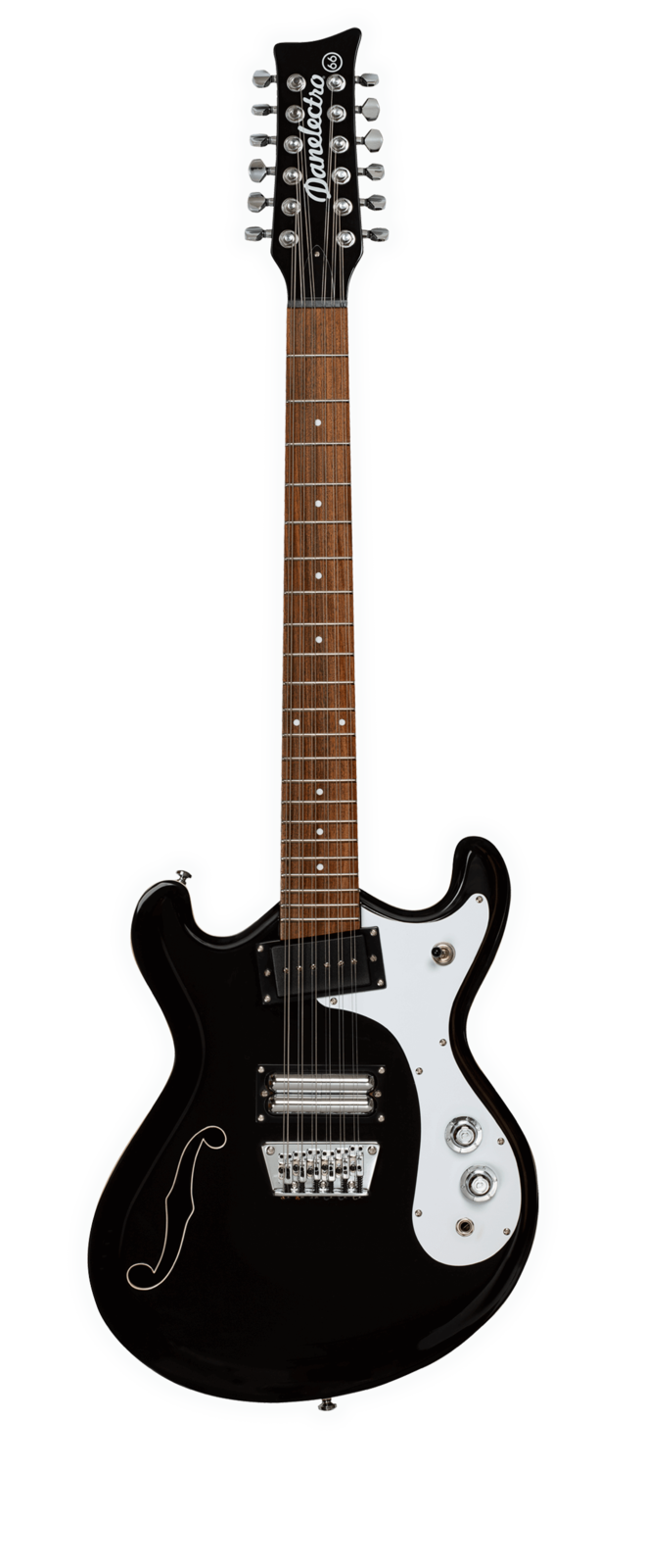 Danelectro '66 12 String Electric Guitar Black
