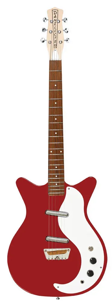 Danelectro Stock 59 Electric Guitar in Red