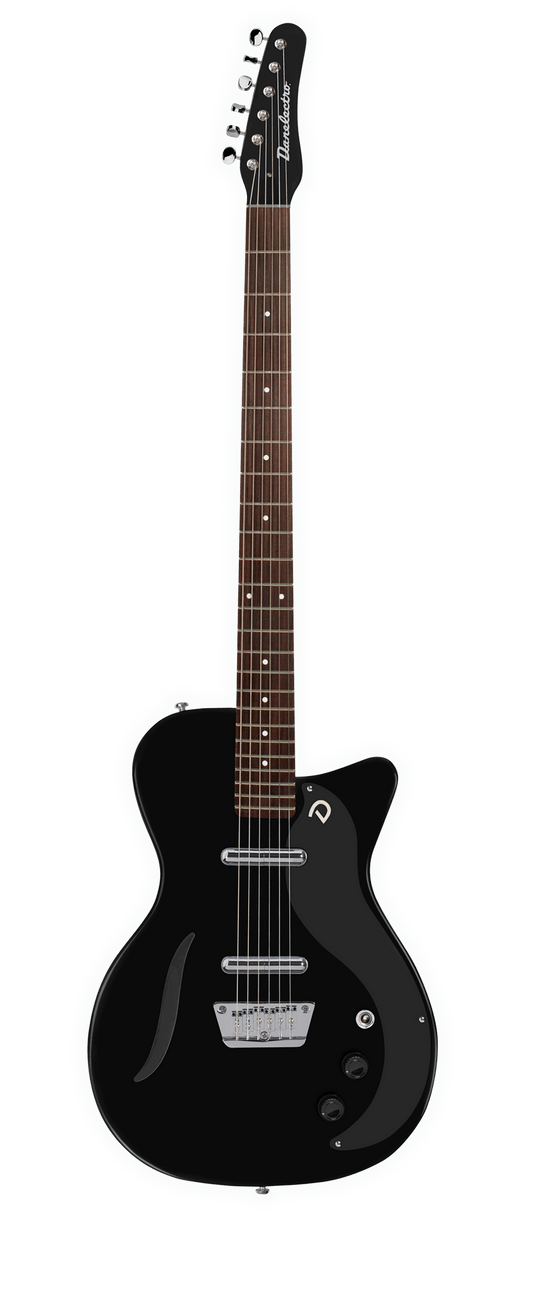 DAN ELECTRO Danelectro Baritone Electric Guitar - Black