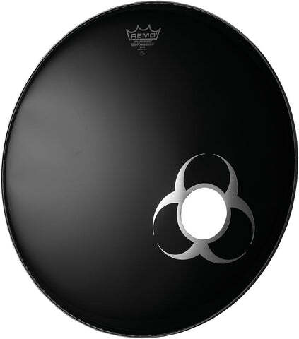 Remo DM-BH03-10 3" Chrome Graphic Dynamo – Biohazard