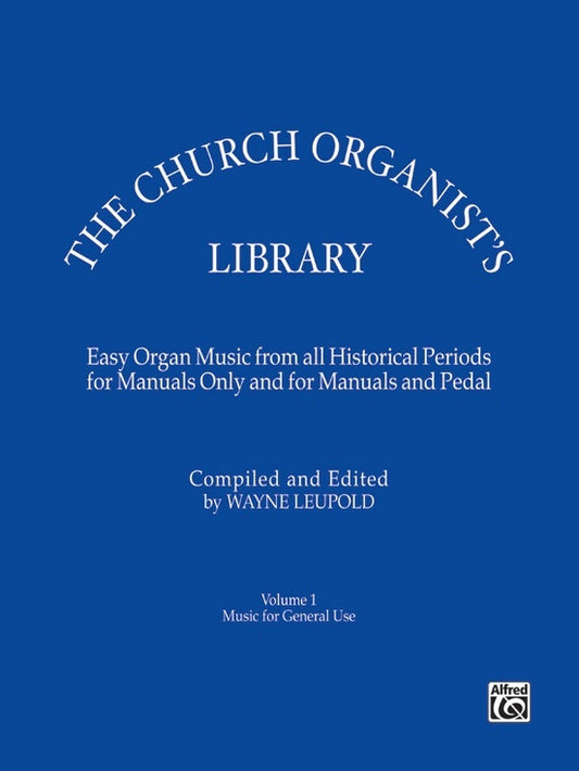Church Organist Lib Book 1 Arr Leupold