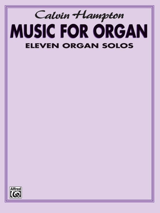 Music For Organ