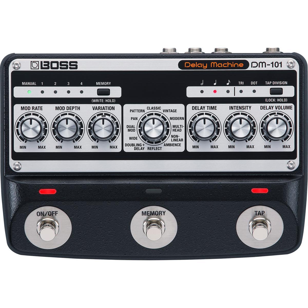 BOSS DM-101 Analog Delay Pedal - 12 Modes, Stereo Output, 100% Analog Signal Processing — view 7