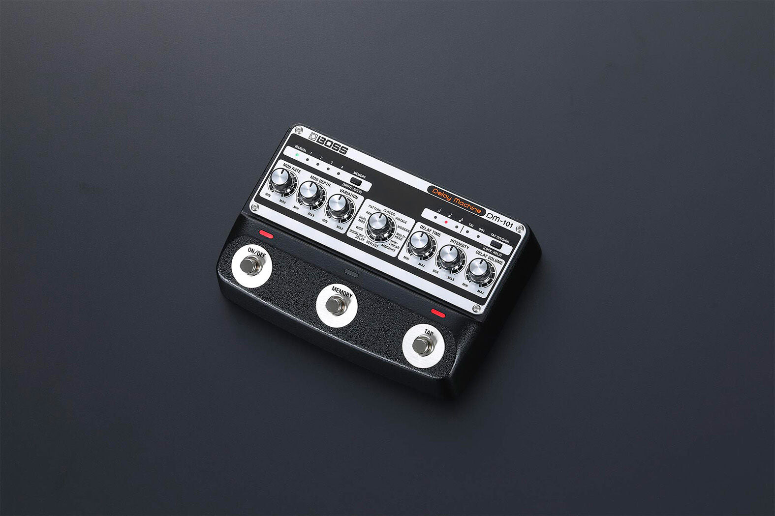 BOSS DM-101 Analog Delay Pedal - 12 Modes, Stereo Output, 100% Analog Signal Processing — view 5