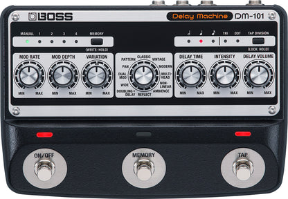 BOSS DM-101 Analog Delay Pedal - 12 Modes, Stereo Output, 100% Analog Signal Processing — view 2