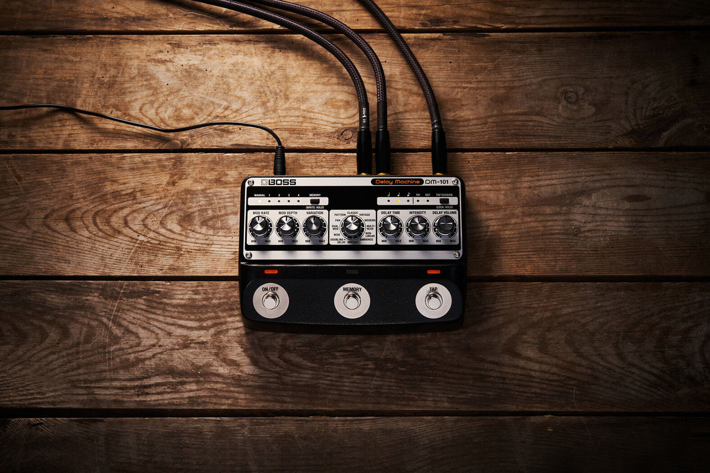 BOSS DM-101 Analog Delay Pedal - 12 Modes, Stereo Output, 100% Analog Signal Processing — view 6