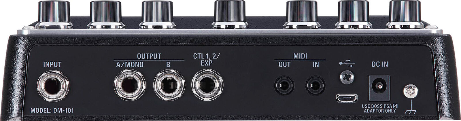 BOSS DM-101 Analog Delay Pedal - 12 Modes, Stereo Output, 100% Analog Signal Processing — view 4