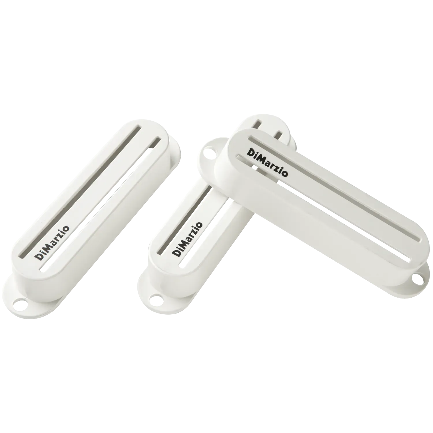Dimarzio DM12W Fast Track Pickup Cover White (Single)