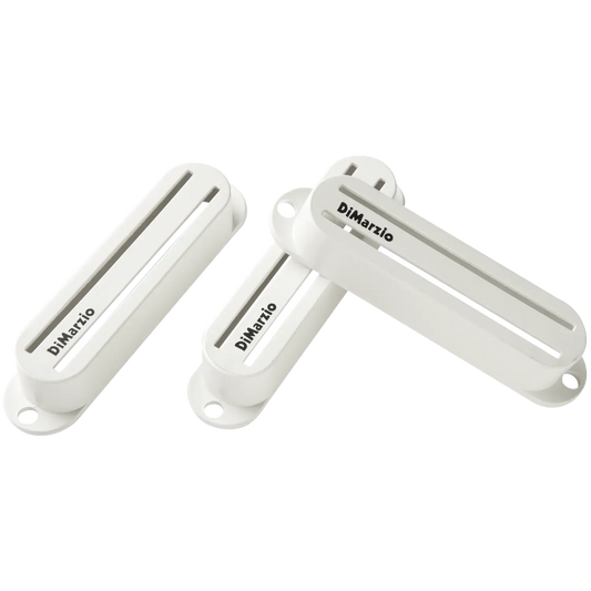 Dimarzio DM12W Fast Track Pickup Cover White (Single)