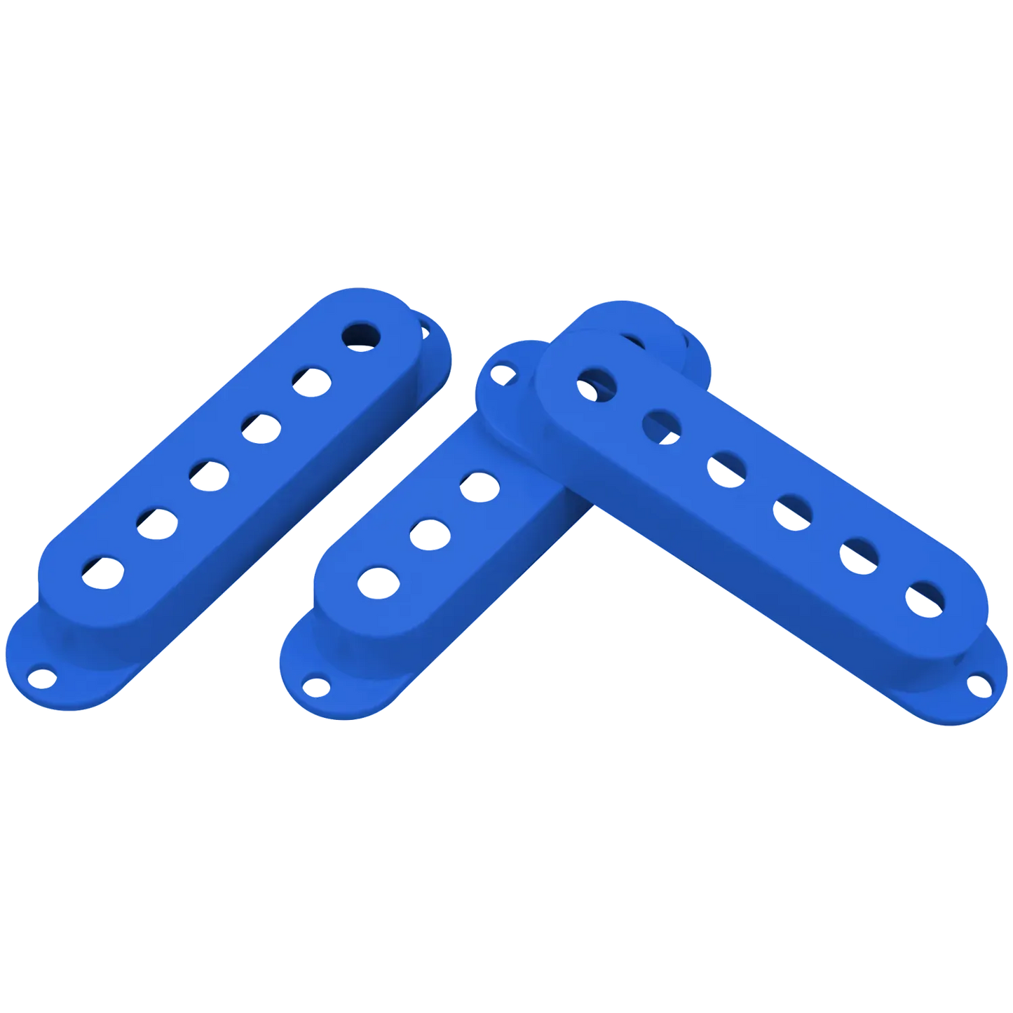 Dimarzio DP20 Blue Pickup Cover for Large Single Coil