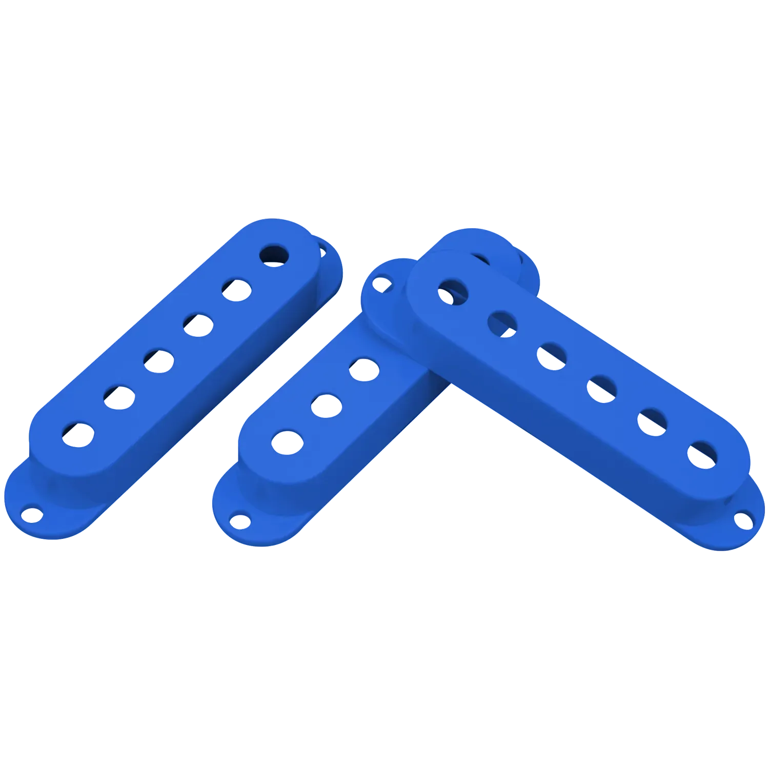 Dimarzio DP20 Blue Pickup Cover for Large Single Coil