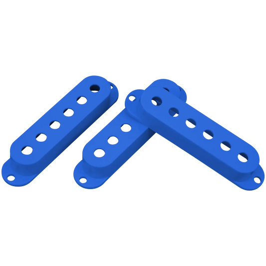 Dimarzio DP20 Blue Pickup Cover for Large Single Coil