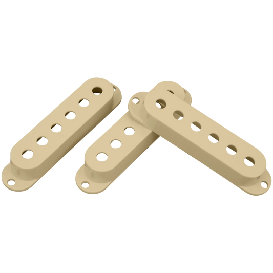 DiMarzio DM20C Pickup Cover Single Coil Large Creme (Single)
