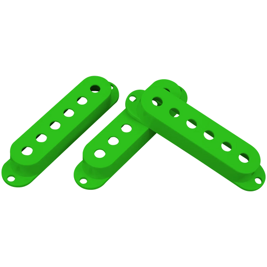 DiMarzio DM20G Pickup Cover Single Coil Large Green (Single)