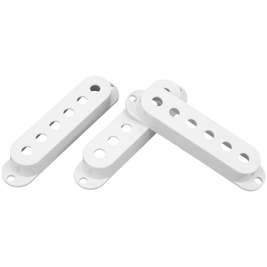 DiMarzio DM20W Pickup Cover Single Coil Large White (Single)