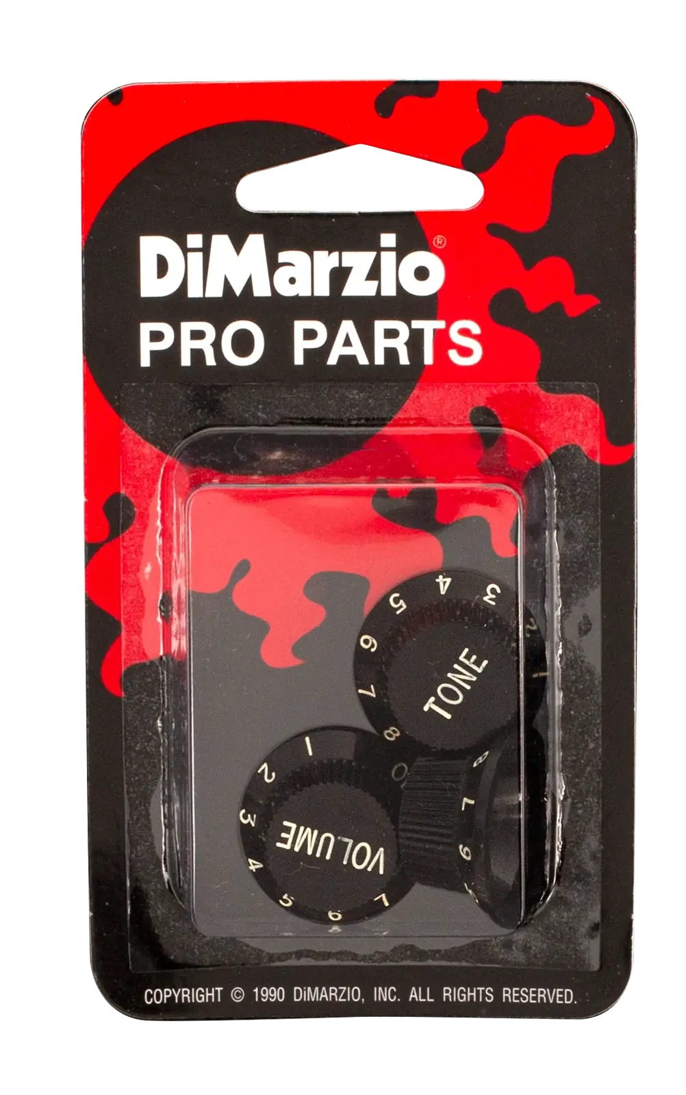 Dimarzio Control Knob Set SC Style Black - Volume & Tone Knobs