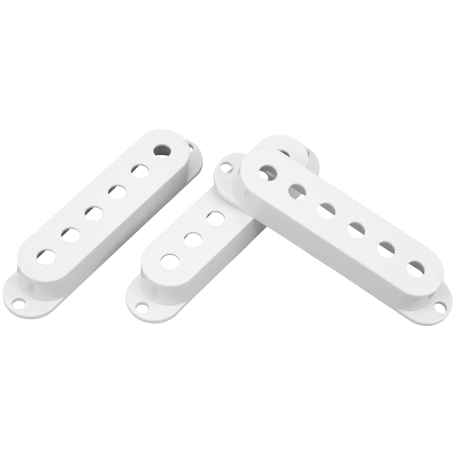 DiMarzio DM25W Pickup Cover White for Electric Guitar (Single)