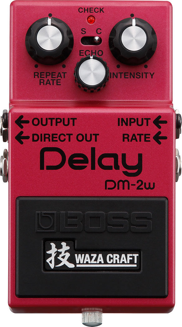 BOSS DM-2W Waza Craft Analog Delay Pedal - Classic Bucket Brigade Tone with Switchable Modes — view 2