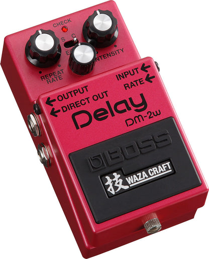 BOSS DM-2W Waza Craft Analog Delay Pedal - Classic Bucket Brigade Tone with Switchable Modes — view 3