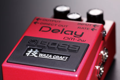 BOSS DM-2W Waza Craft Analog Delay Pedal - Classic Bucket Brigade Tone with Switchable Modes — view 5