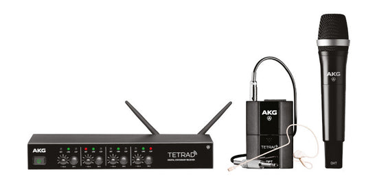AKG DMS Tetrad 4ch Wireless Mic Pack