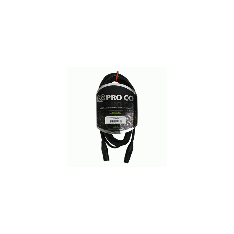 Rapco 10m DMX Control Cable with 5-Pin Neutrik