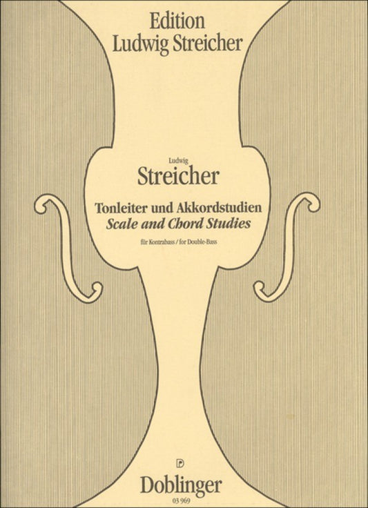 Streicher - Scale And Chord Studies Double Bass (Softcover Book)