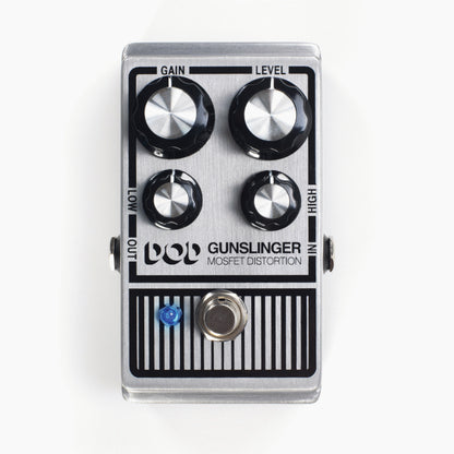 DOD Gunslinger Distortion Pedal with True Bypass and Independent Controls