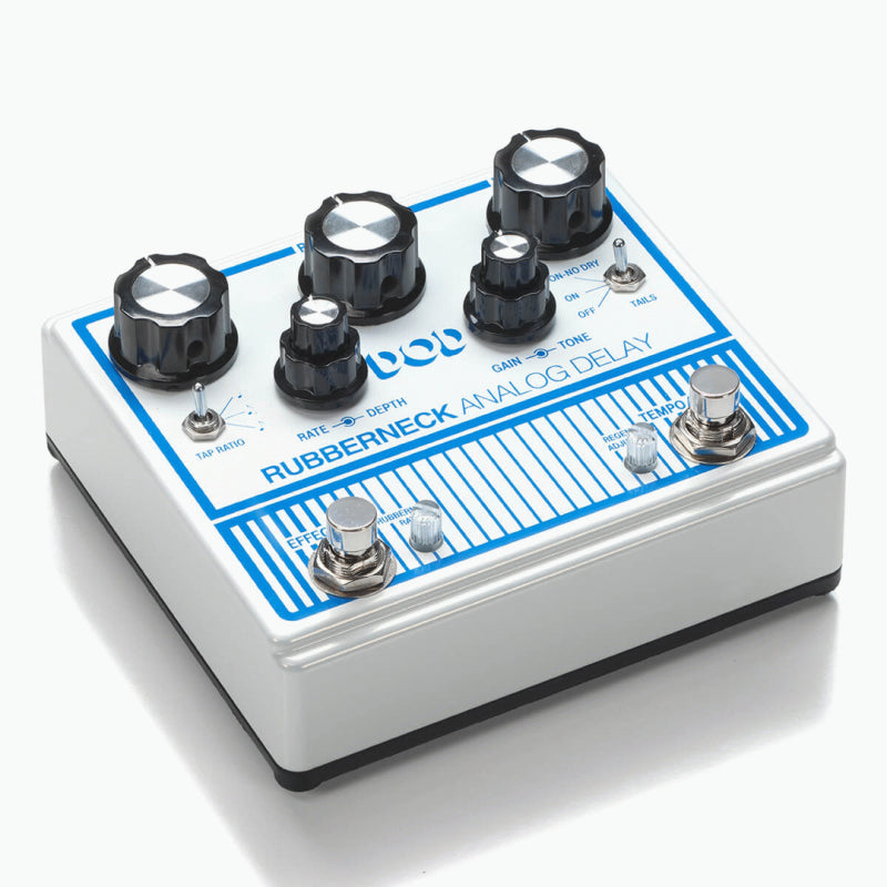 Digitech DOD Rubberneck Analogue Delay Pedal with Modulation and Tap Tempo — view 2